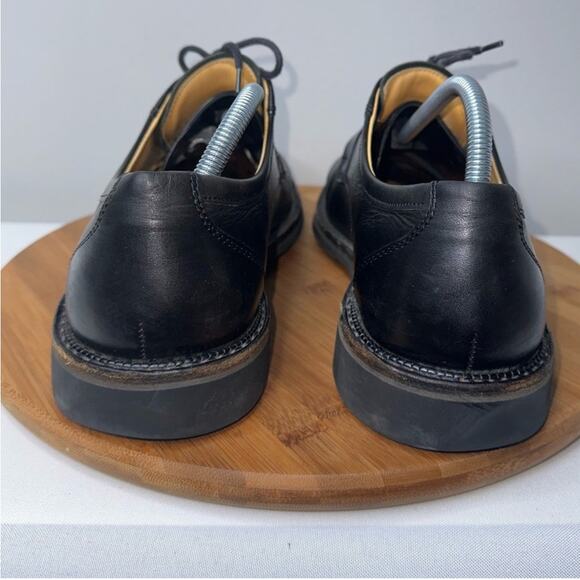 Mephisto Black Leather Lace Up Oxford Dress Shoes Made in Portugal Men\'s Sz 10.5 main image 4